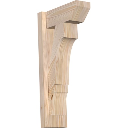 Ekena Millwork Balboa Slat Smooth Outlooker, Douglas Fir, 5 1/2"W x 12"D x 24"H OUT06X12X24BOA06SDF